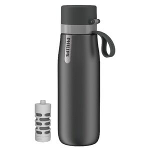 *NEW* Philips GoZero Everyday Insulated Stainless Steel Water Bottle w/ Filter